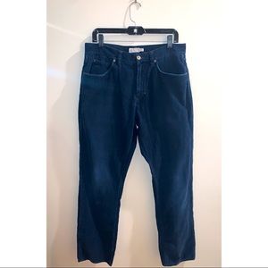 JCREW 34/34 blue corduroy men’s slacks